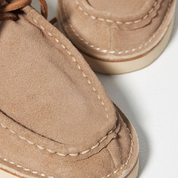 NEW Beeks Towhee Leather Booties Stone for women 1065mn - Picture 5 of 12